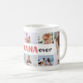 Mug Collage photo Best Nana Ever  (Devant droit)