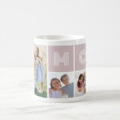Mug Collage photo Blush Pink Mom (Centre)