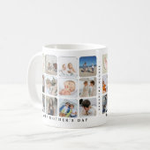 Mug Collage photo branché Cadeau 'Bonne fête des mères (Devant gauche)