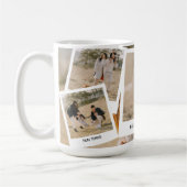 Mug Collage photo branché 'Meilleur Papa Jamais' (Gauche)