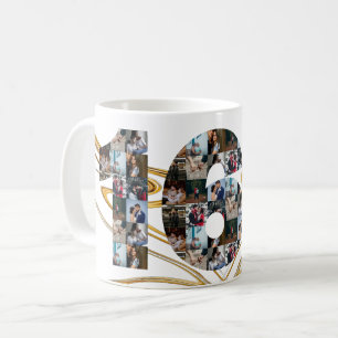 Mug Collage photo Cadeaux de 16 ans par année