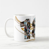 Mug Collage photo Cadeaux de 18 ans par année (Gauche)