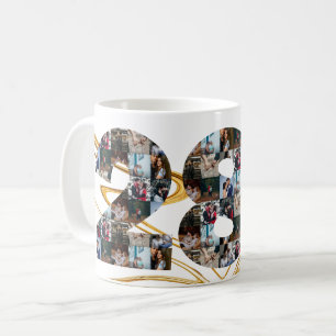 Mug Collage photo Cadeaux de 28 ans par année