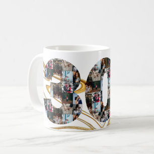 Mug Collage photo Cadeaux de 30 ans par année