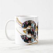 Mug Collage photo Cadeaux de 30 ans par année (Gauche)