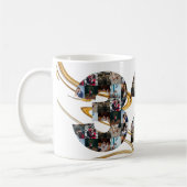 Mug Collage photo Cadeaux de 32 ans par année (Gauche)