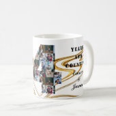 Mug Collage photo Cadeaux de 34 ans par année (Devant droit)