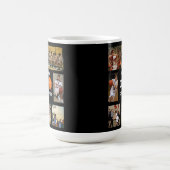 Mug Collage photo de basket-ball (Centre)