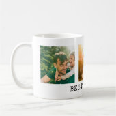 Mug Collage photo de Best Dad Ever (Gauche)