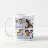 Mug Collage photo de Best Dad Ever (Gauche)