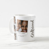 Mug Collage Photo de la copine (Devant gauche)