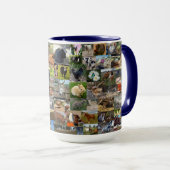 Mug Collage photo de la ferme, (Devant droit)