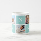 Mug Collage photo de la grand-mère nounou 5 (Centre)