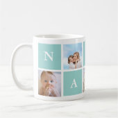 Mug Collage photo de la grand-mère nounou 5 (Gauche)