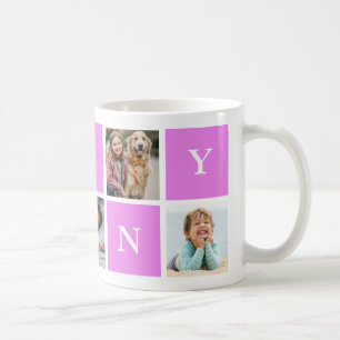Mug Collage photo de la grand-mère nounou 5