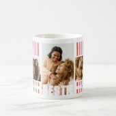 Mug Collage photo de la MEILLEURE AMIE moderne et mign (Centre)