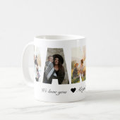 Mug Collage photo de la nounou (Devant gauche)