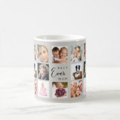 Mug Collage photo de maman gris (Centre)