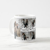 Mug Collage photo de 'meilleur copain' Couple Keepsaké (Devant gauche)