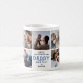 Mug Collage photo de première Fête des pères (Centre)