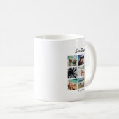 Mug Collage photo de souvenirs baisés de soleil (Devant droit)