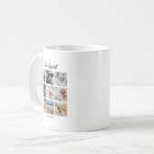 Mug Collage photo de souvenirs baisés de soleil (Devant gauche)