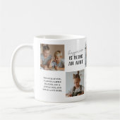 Mug Collage Photo de Tante Moderne (Gauche)