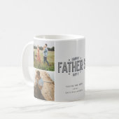Mug Collage photo fête des pères (Devant gauche)