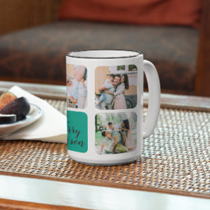 Mug Collage Photo Fête des Pères