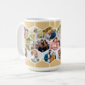 Mug Collage photo Honeypeb 17 Photo 15oz (Devant gauche)
