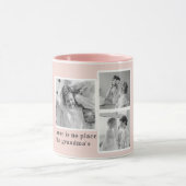Mug Collage Photo & Meilleure grand-mère Jamais Meille (Centre)