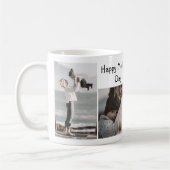 Mug Collage photo moderne | Joyeuse Fête des mères (Gauche)