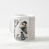 Mug Collage photo moderne 'Meilleure MOM jamais' (Devant gauche)