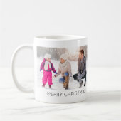 Mug Collage Photo Noël Minimaliste (Gauche)