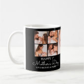 Mug Collage photo personnalisable de la première mère (Gauche)