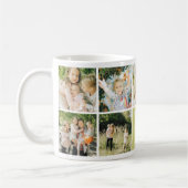Mug Collage Photo Personnalisable Définition de Mère (Gauche)