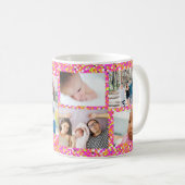 Mug Collage photo personnalisé (Devant droit)