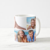 Mug Collage photo personnalisé (Devant droit)