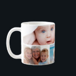 Mug Collage photo personnalisé<br><div class="desc">Commencez votre journée avec des souvenirs qui comptent. Ce Four Photo Collage Personalized Mug est la façon idéale de siroter votre boisson préférée tout en montrant vos visages préférés. Customisez-le avec quatre photos chères - pensez à votre famille, à vos amis, à vos animaux de compagnie ou à des moments...</div>