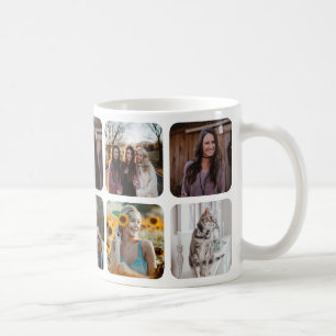 Mug Collage photo personnalisé