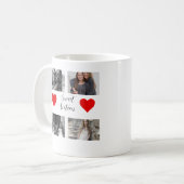 Mug Collage photo personnalisé 4 | 16ème anniversaire (Devant gauche)