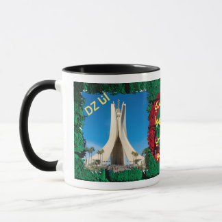Mug Collage Photo Personnalisé Drapeau Algérie Pat