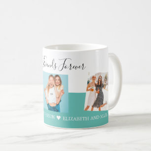 Mug Collage photo personnalisé meilleur script BFF
