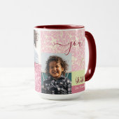 Mug Collage Photo Personnalisé Pour Elle (Devant droit)