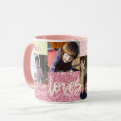 Mug Collage Photo Personnalisé Pour Elle (Devant gauche)