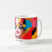 Mug Collage photo Pop Art (Devant droit)