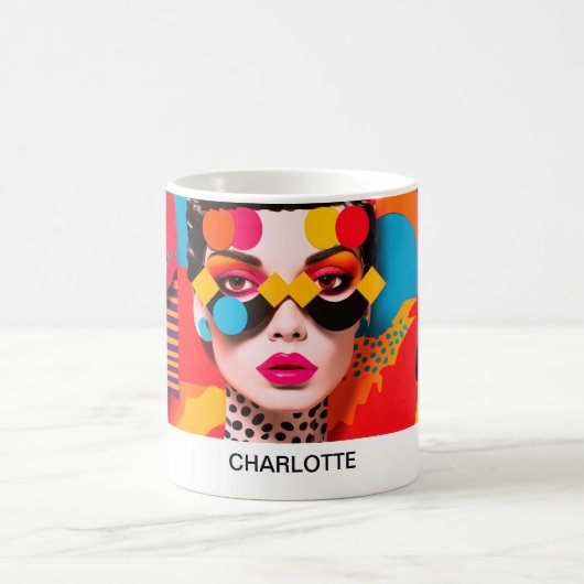 Mug Collage photo Pop Art (Centre)