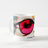 Mug Collage photo Pop Art (Devant gauche)
