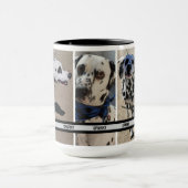 Mug Collage photo pour animal de compagnie personnalis (Centre)