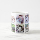 Mug Collage photo pour animaux de compagnie (Centre)